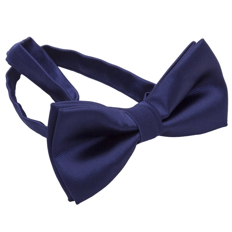 Kajeer Kids Boys Silk Bow Ties - Adjustable Bowtie for Baby Toddler Giftsï¼ˆNavy Blueï¼‰ - Image 4